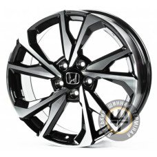 Replica H18442 8x18 5x114.3 ET50 DIA64.1 Gloss Black Machined Face (Черный глянцевый полированное лицо)