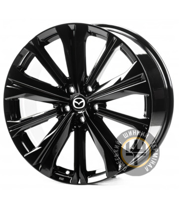 Replica MZ20701 8x20 5x114.3 ET45 DIA67.1 Gloss Black (Черный глянец)