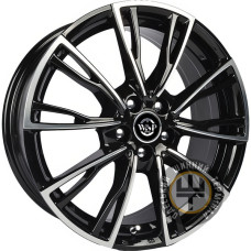 WSP Italy KIA (WD006) Lugano 7x17 5x114.3 ET47 DIA67.1 Gloss_Black_Polish (Черный глянцевый с полированной лицевой порверхностю)