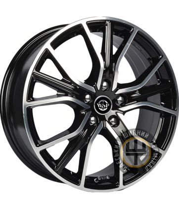 WSP Italy Land Rover (WD004) Zurich 8x20 5x108 ET40 DIA63.4 Gloss_Black_Polish (Черный глянцевый с полированной лицевой порверхностю)