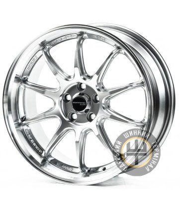 Flow Forming FF8021 7.5x17 5x100 ET35 DIA73.1 Hyper black lip polish