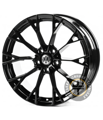 Replica VV18686 7.5x18 5x112 ET45 DIA57.1 Gloss Black (Черный глянец)