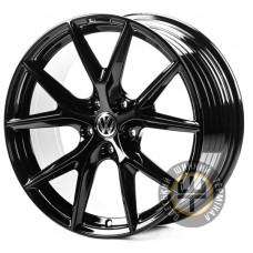 Replica VV19247 8x19 5x112 ET38 DIA57.1 Gloss Black (Черный глянец)
