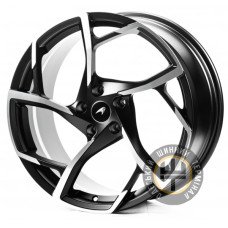 Replica FORGED MCL001/1 11x20 5x112 ET24.8 DIA57.1 Satin black with machined face