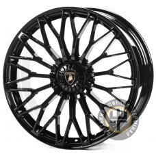 Replica FORGED LAMB002 11x20 5x112 ET40 DIA66.5 Gloss Black (Черный глянец)