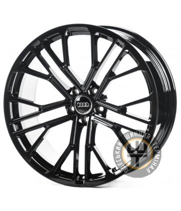 Replica FORGED A004 10x22 5x112 ET26 DIA66.5 Gloss Black (Черный глянец)