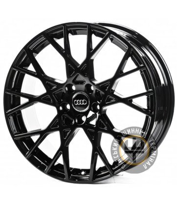 Replica A0436 8x19 5x112 ET45 DIA57.1 Matte Dark Gunmetallic (Матовый темно-серый металлик)