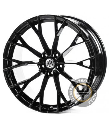 Replica VV5696 8.5x20 5x112 ET38 DIA57.1 Gloss Black (Черный глянец)