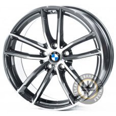 Replica B3003 8x18 5x112 ET30 DIA66.56 Dark Gunmetal Machined Face