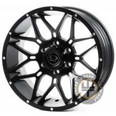 Off Road Wheels OW627 9x18 6x139.7 ET0 DIA106.1 Matt_Black_ML_Milling