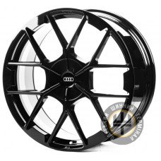 Replica FORGED A006 11.5x21 5x130 ET66 DIA71.5 Gloss Black (Черный глянец)