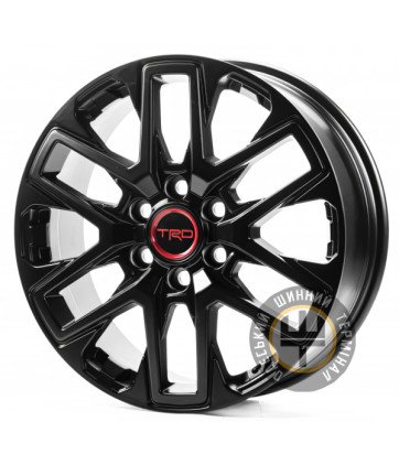 Replica TY18087 7.5x18 6x139.7 ET60 DIA95.1 Black Matt (Черный матовый)