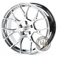 WS FORGED WS-179C 10x19 5x120 ET30 DIA72.5  Насыщенный черный с зеркально полированным ободом