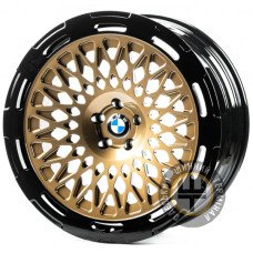 WS FORGED WS-B021C 11x23 5x120 ET44 DIA66.5 Gloss Black Inside Gloss Bronze
