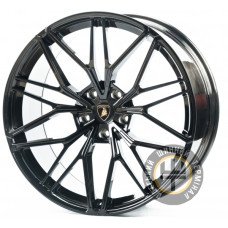 WS FORGED WS-LAMB7 10x22 5x130 ET22 DIA71 Brushed Gloss Black ( Матовый черный глянец)