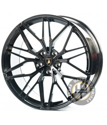 WS FORGED WS-LAMB7 10x22 5x130 ET22 DIA71 Brushed Gloss Black ( Матовый черный глянец)
