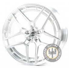 WS FORGED WS-163C 10x22 5x112 ET27 DIA66.5 Brushed Matte Silver