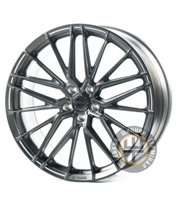 WS FORGED WS-187C 8.5x21 5x112 ET43 DIA66.5 SATIN_BLACK_MILLING_FORGED