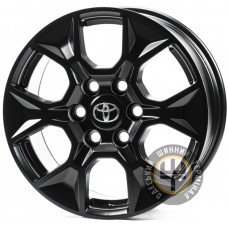 Replica TY18584 8x18 6x139.7 ET60 DIA95.1 Satin black