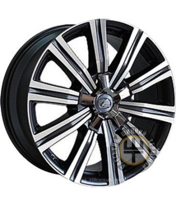 Replica Lexus (LX1003) 8.5x21 5x150 ET54 DIA110.1 Black full polish