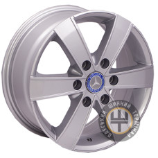 Replica Mercedes (BK474) 7x16 6x130 ET60 DIA84.1 Silver (Серебро)