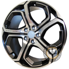 Replica Range Rover LR019 9.5x21 5x120 ET49 DIA72.6 Gun metal full polish (Темно-серый с полированным ободом)