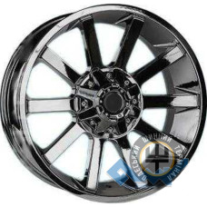 Replica Toyota JT-1626 9x20 6x139.7 ET20 DIA110 Темный хром (Насыщенный темно-серебристый)