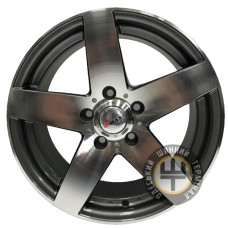 Sportmax Racing SR-265 7x16 5x114.3 ET38 DIA67.1 Графитовый с полированной лицевой частью