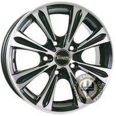Tech Line TL526 5.5x15 4x100 ET0 DIA0 Black Diamond (Черный глянцевый)