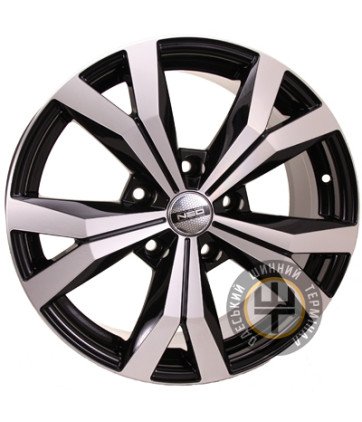 Tech Line TL915 8.5x19 5x114.3 ET0 DIA0 Black Diamond (Черный глянцевый)