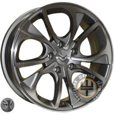 TRW Z1010 6.5x16 5x108 ET32 DIA65.1 Темно-серый с алмазной пылью полностью полированный