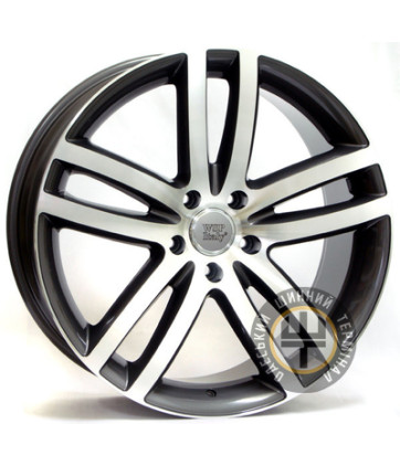 WSP Italy Audi (W551) Q7 Wien 10x22 5x130 ET55 DIA71.6 Anthracite polish