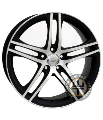 WSP Italy Audi (W556) Paul 8.5x19 5x112 ET45 DIA57.1 Black polished (Черный с полированной лицевой частью)