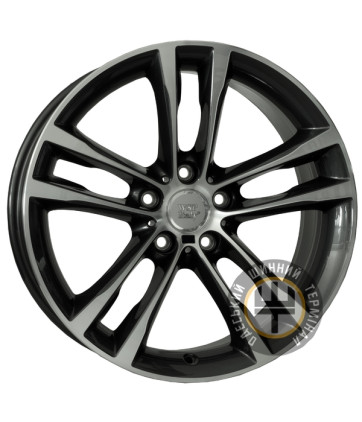 WSP Italy BMW (W681) Achille 9x19 5x120 ET42 DIA72.6 Anthracite polish
