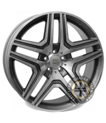 WSP Italy Mercedes (W766) AMG Nero 10x21 5x112 ET56 DIA66.6 Dull Black R Polished