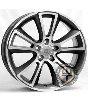WSP Italy Opel (W2504) Moon 8x18 5x115 ET46 DIA70.2 Anthracite polish