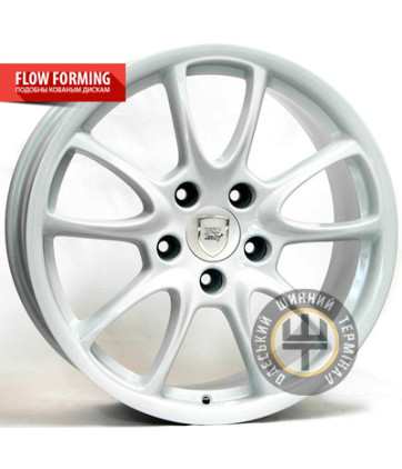 WSP Italy Porsche (W1052) Corsair 8.5x19 5x130 ET53 DIA71.6 White