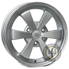 WSP Italy Smart (W1507) Etna 5x15 3x112 ET25 DIA57.1 Hyper Silver (Cупер серебро)