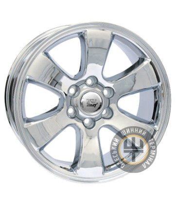 WSP Italy Toyota (W1707) Yokohama Prado 9.5x20 6x139.7 ET30 DIA106.1 Gloss Black (Черный глянец)