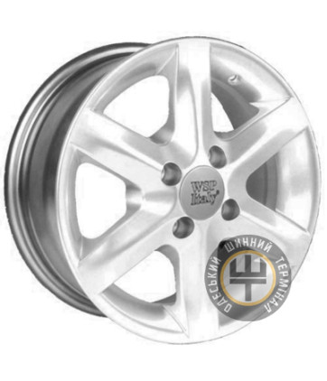 WSP Italy Toyota (W1713) Troy 6.5x15 4x100 ET35 DIA54.1 Silver (Серебро)