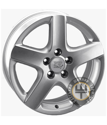 WSP Italy Volkswagen (W436) Ravello 7x17 5x100 ET42 DIA57.1 Silver (Серебро)