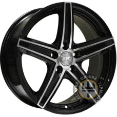 Zorat Wheels 3143 6x14 4x100 ET35 DIA67.1 Black polished (Черный с полированной лицевой частью)