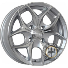 Zorat Wheels 3206 6.5x15 4x100 ET37 DIA67.1 Black polished (Черный с полированной лицевой частью)