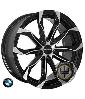 Zorat Wheels 5320 8.5x19 5x120 ET35 DIA74.1 Black polished (Черный с полированной лицевой частью)