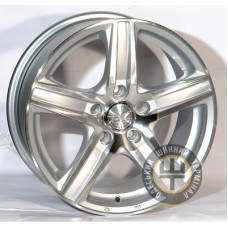 Zorat Wheels 610 5.5x13 4x98 ET25 DIA58.6 Black polished (Черный с полированной лицевой частью)