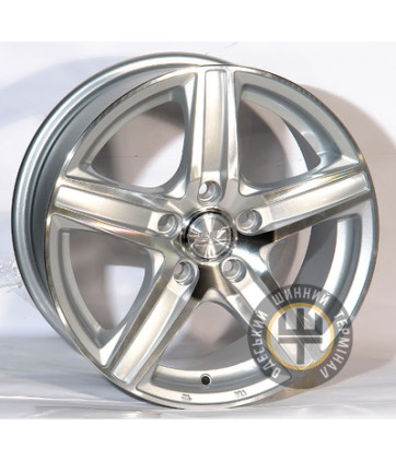 Zorat Wheels 610 6.5x15 4x100 ET35 DIA67.1 Black polished (Черный с полированной лицевой частью)