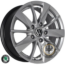 Zorat Wheels 7465 6x15 5x100 ET40 DIA57.1 Hyper Silver (Cупер серебро)