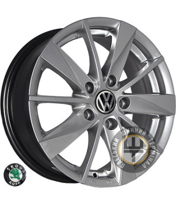 Zorat Wheels 7465 6x15 5x100 ET40 DIA57.1 Hyper Silver (Cупер серебро)