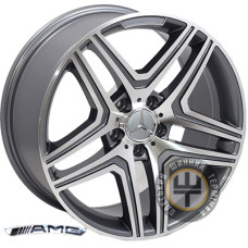 Zorat Wheels BK206 9x20 5x112 ET48 DIA66.6 Grey Polished (Темно-серый с полированной лицевой частью)