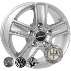 Zorat Wheels BK473 6.5x16 5x160 ET60 DIA65.1 Black polished (Черный с полированной лицевой частью)